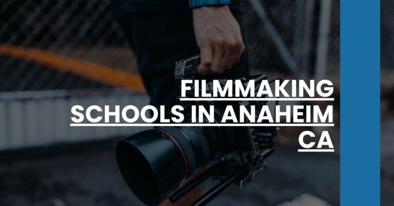 Filmmaking Schools in Anaheim CA Feature Image