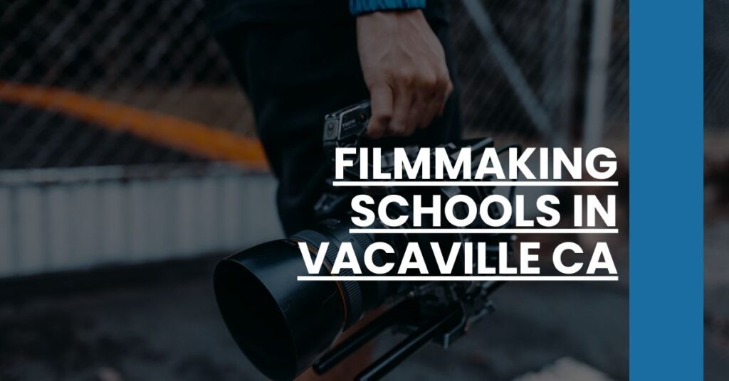 Filmmaking Schools in Vacaville CA Feature Image