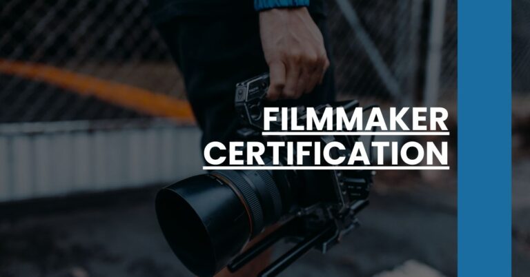 Filmmaker Certification Feature Image